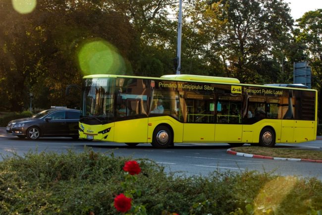 Primele 7 trasee de transport public pentru elevi în Sibiu