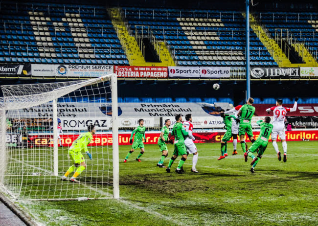 FC Hermannstadt conduce Farul la pauză: 1-0 – Ziarul Mesagerul de Sibiu