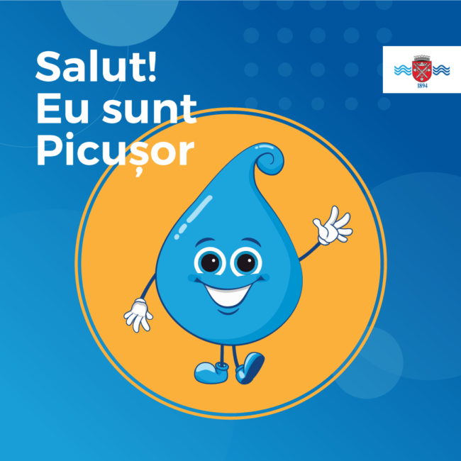 Apă Canal Sibiu lansează mascota Picușor și ne arată ce știu cei mai mici despre apa potabilă și uzinele de apă