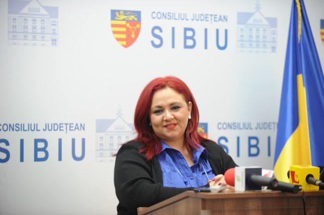 Silvia Macrea, cetățean de onoare al județului Sibiu