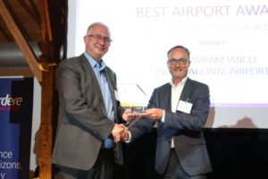 Aeroportul din Cluj, premiat cu Best Airport Award: „Traficul din vară, peste media europeană”