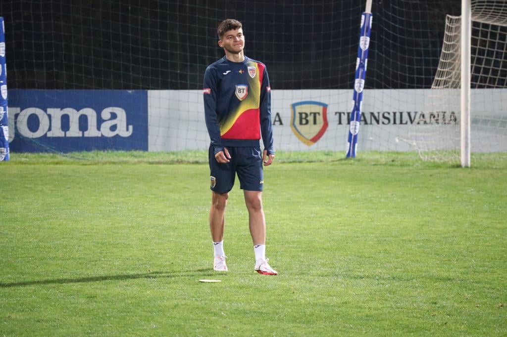 Alex Luca a debutat în Naționala U20!
