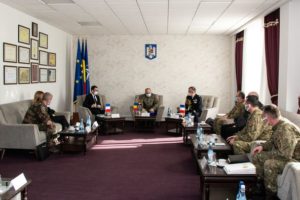 O delegație a Ambasadei Franței a vizitat joi Academia Forțelor Terestre din Sibiu