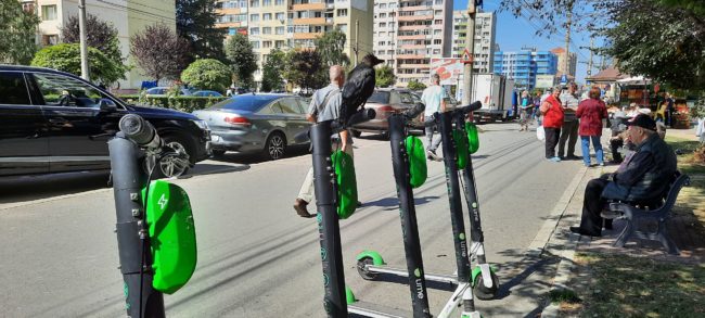 S-a votat! Trotinetele electrice, reguli stricte la Sibiu