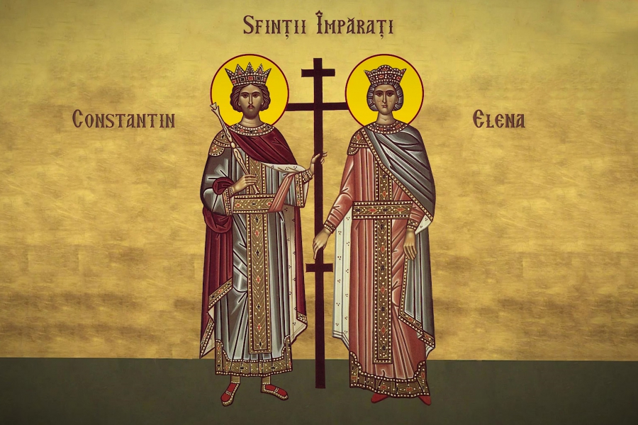 Mare sărbătoare creștină. Sfinții Constantin și Elena, doi dintre cei mai iubiți sfinți români