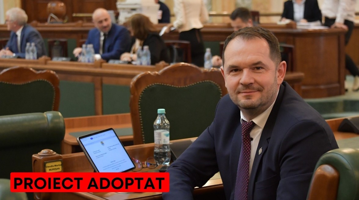 Proiect inițiat de senatorul Claudiu Mureșan, adoptat de Senat. Sprijin pentru firme și contabili  (CP)