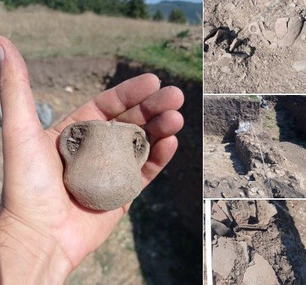 Descoperire arheologică impresionantă. Vase vechi de peste 4.000 de ani, într-un sit din județul Harghita