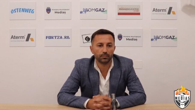 Ionuț Buzean, președinte ACS Mediaș: „Sunt șanse foarte mici“