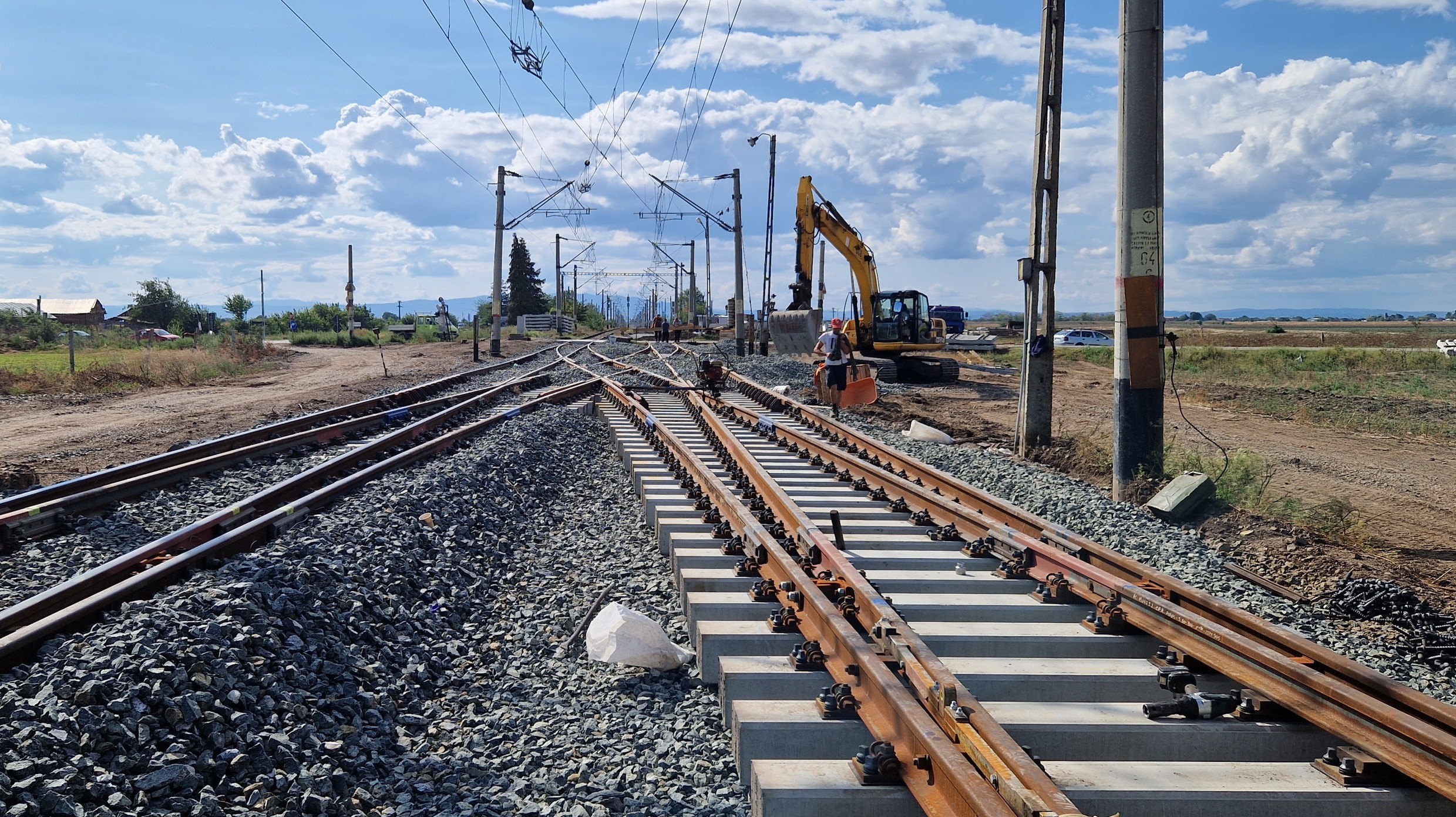 Niciun kilometru de cale ferată reconstruită la maxim 160 km/h, în 2023: „Un an obișnuit… de slab”