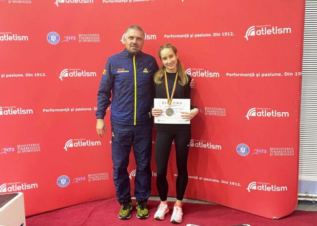 Alexandra Hudea, VICECAMPIOANĂ la 5000 metri seniori!