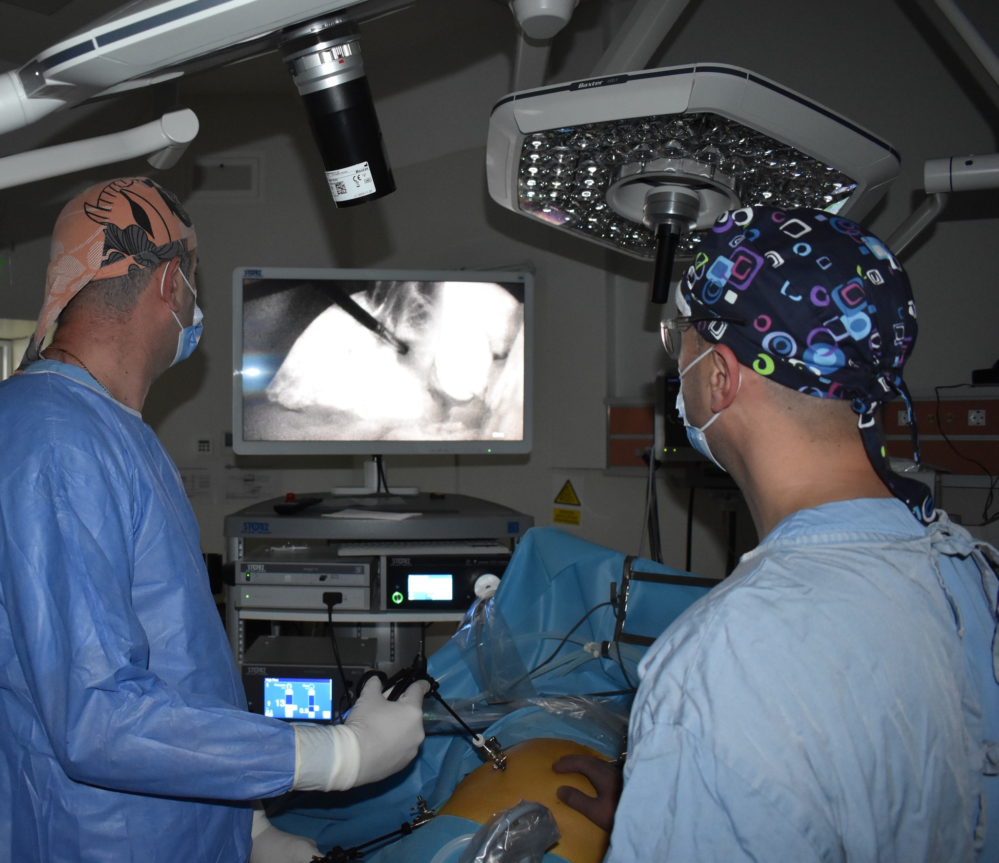 FOTO Premieră pentru Spitalul Militar Sibiu: intervenție chirurgicală ghidată