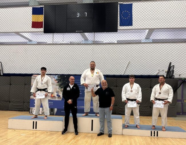 Daniel NATEA, medalii de AUR la Campionatele Naționale Universitare de Judo!