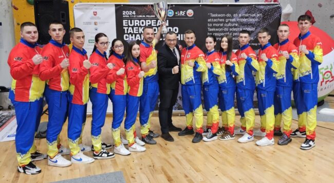PUMA Club Sibiu a dus România pe podium la CE de Taekwon-do ITF!