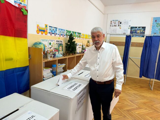 Deputatul Benedek Zakariás, la ieșirea de la urne: „A venit momentul unei schimbări“