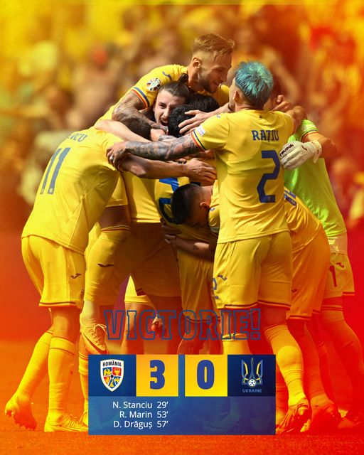 Victorie fabuloasă a României: 3-0 la debut cu Ucraina!