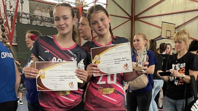 Adela Vasilescu și Alessia Corpodean debutează cu Naționala U16 la Campionatul Balcanic