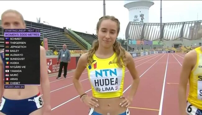 A 13-a în lume la 3000 metri U20. Felicitări, Alexandra!