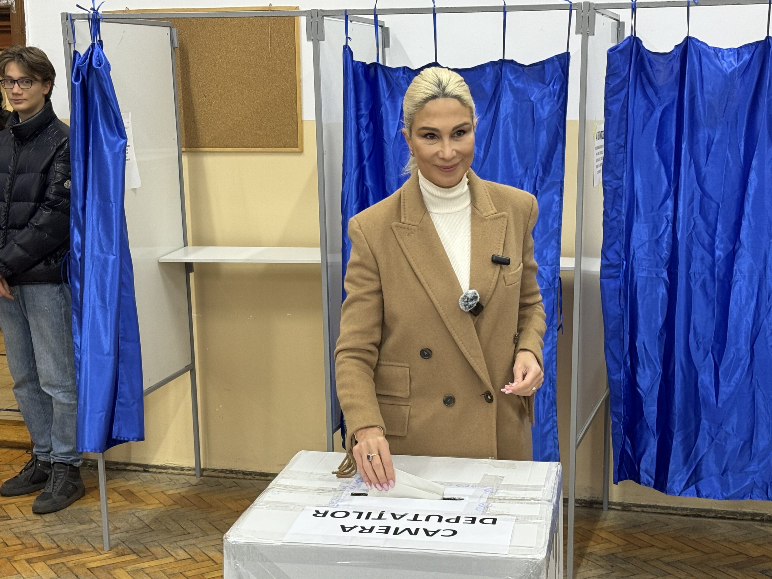 Raluca Turcan a votat “ca lucrurile bune care s-au întâmplat în Sibiu și în țară să poată să continue”