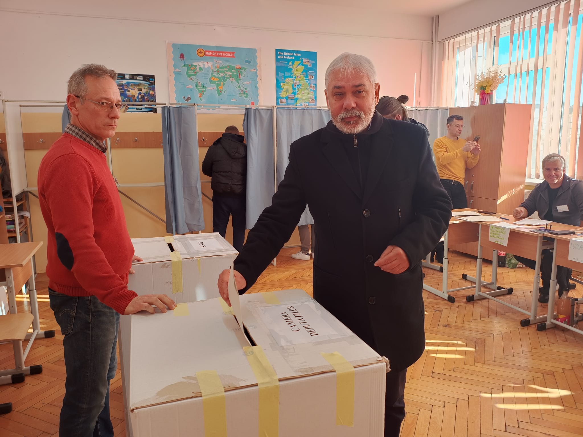 Foto/Video Zacharie Benedek (UDMR): „Am votat pentru ca România să rămână pe calea cea bună, pe calea Europei”