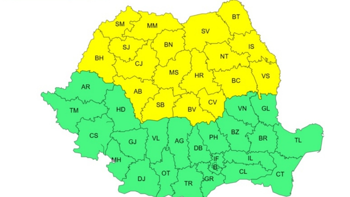 Vreme extremă în România! Val de ger și ninsori abundente