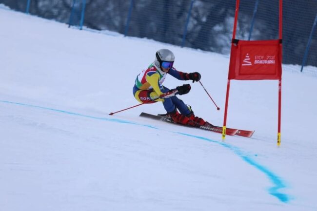 Sofia MOLDOVAN, debut la FOTE 2025. Locul 26 la slalom uriaș