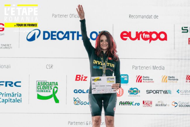Lăcrămioara TEODORESCU, podium la „L’Étape Romania by Tour de France“