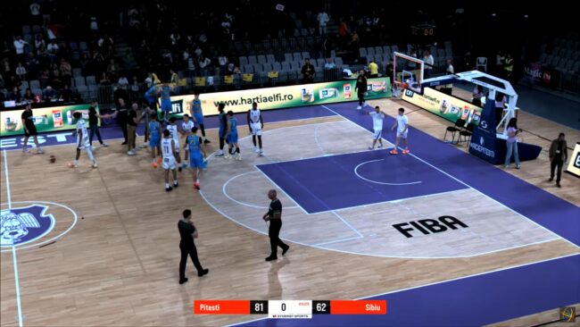 Joc modest la Pitești, în debutul sezonului. FC Argeș – CSU Sibiu 81-62 (39-32)