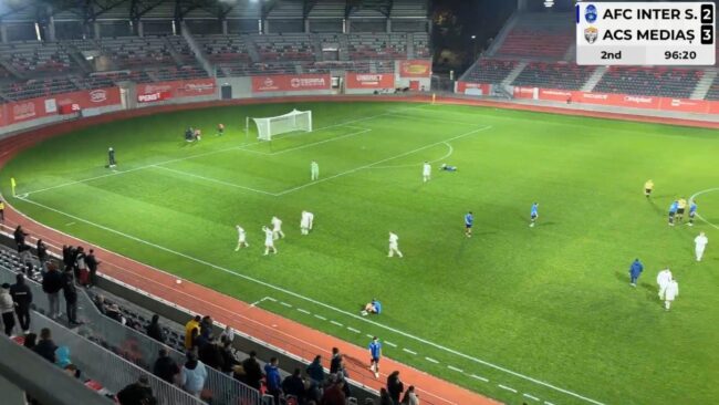 ACS Mediaș se impune la Sibiu, la ultima fază!