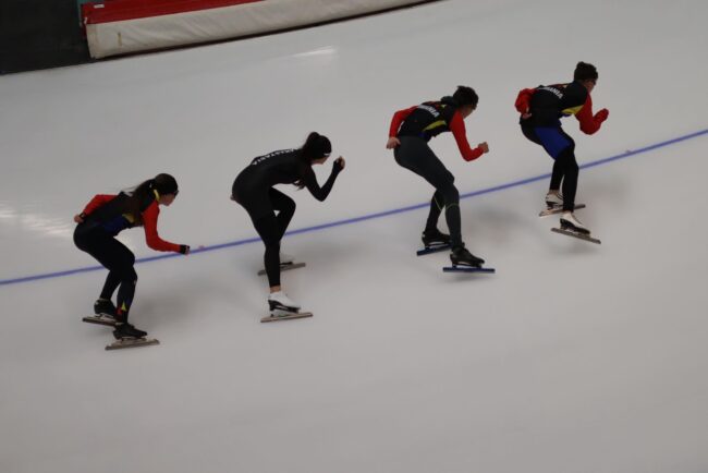 Patinatorii sibieni se pregătesc la Inzell (Germania), cu sprijinul Primăriei