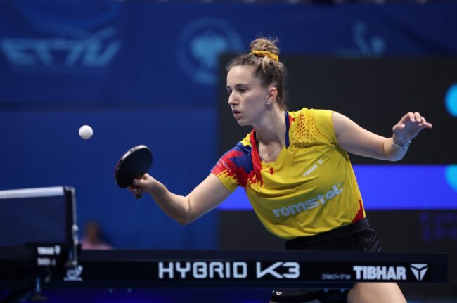 Andreea DRAGOMAN, decisivă la Europeanul pe echipe la tenis de masă