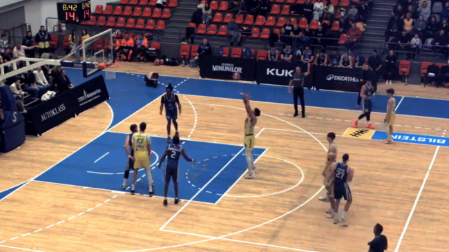 CSU Sibiu a demolat CSM Galați în Sala Transilvania: 103-83 (56-33)