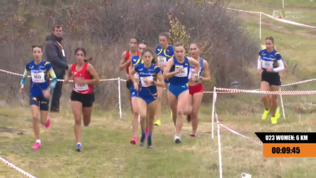 Ce zi pentru atletismul medieșean! Iulia MĂRGINEAN, bronz cu echipa României U23 la Campionatele Balcanice de cros