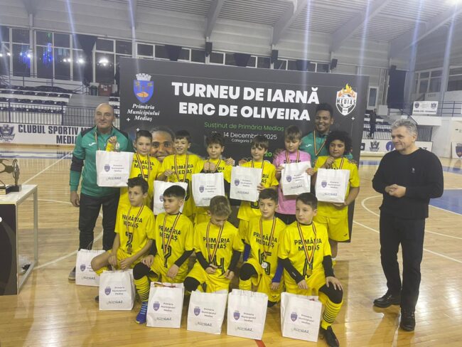 Trofeul Turneului de Iarnă „Eric de Oliveira” a rămas la Mediaș