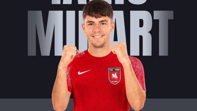 Colaborare în fotbalul sibian. Ianis MIHART, împrumutat la CSC 1599 Șelimbăr