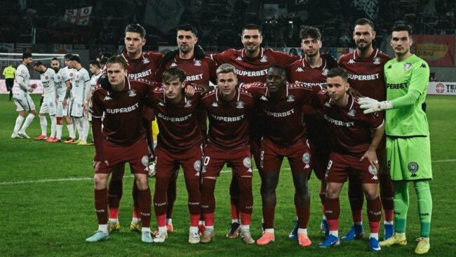 Rapidul a trecut în viteză prin gara Sibiu! 3-0 (1-0) cu FC Hermannstadt