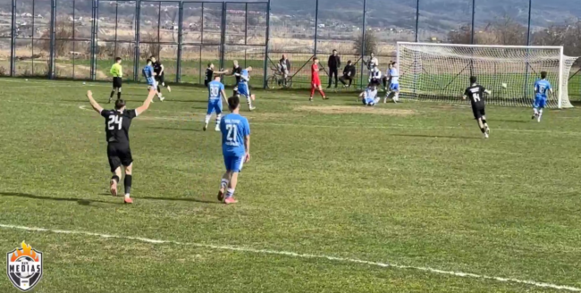 ACS Mediaș amână calificarea în play-off. Eșec la Fărcășești, scor 1-3 (1-3)