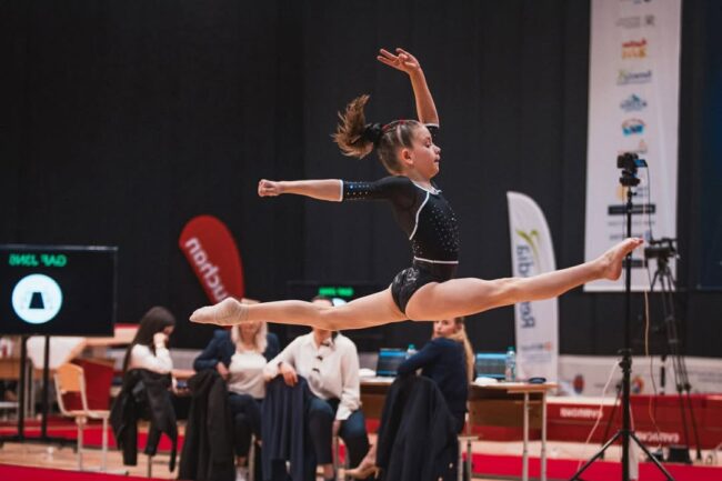 Se naște o stea! Flavia MAN, locul 6 la individual compus la Naționalele de la Deva