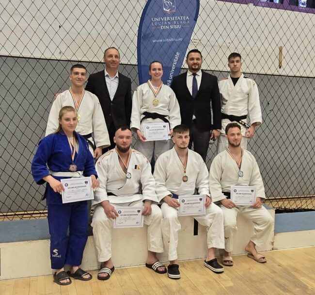 Studenții sibieni, locul 3 la Campionatul Național Universitar de Judo