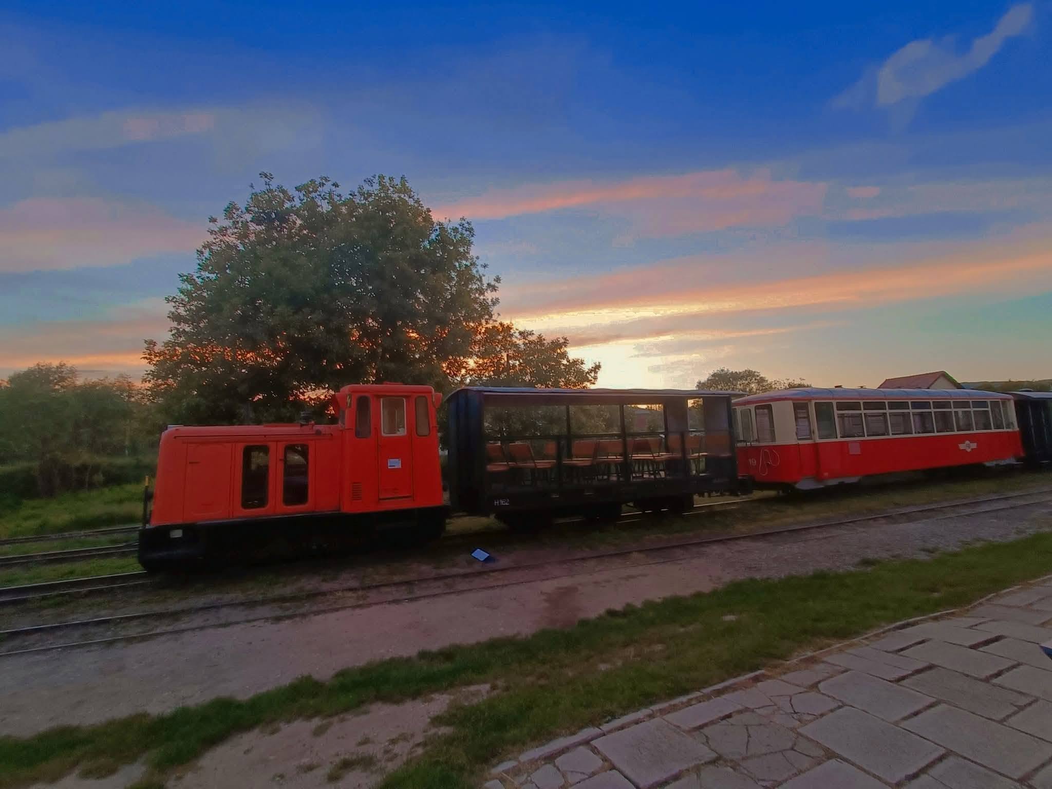 Primul „Tren de la Apus” pornește vineri pe Valea Hârtibaciului. Muzică live, vin și o călătorie cu mocănița la apus